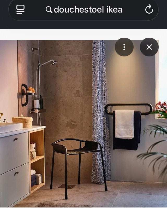 Chaise de douche Ikea, Enlèvement, Comme neuf