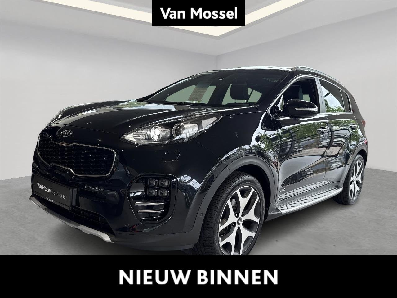 Kia Sportage GT Line 1.6 T AWD DCT7 (automatique), Autos, Euro 6, Entreprise, Entretenue par le concessionnaire, Noir
