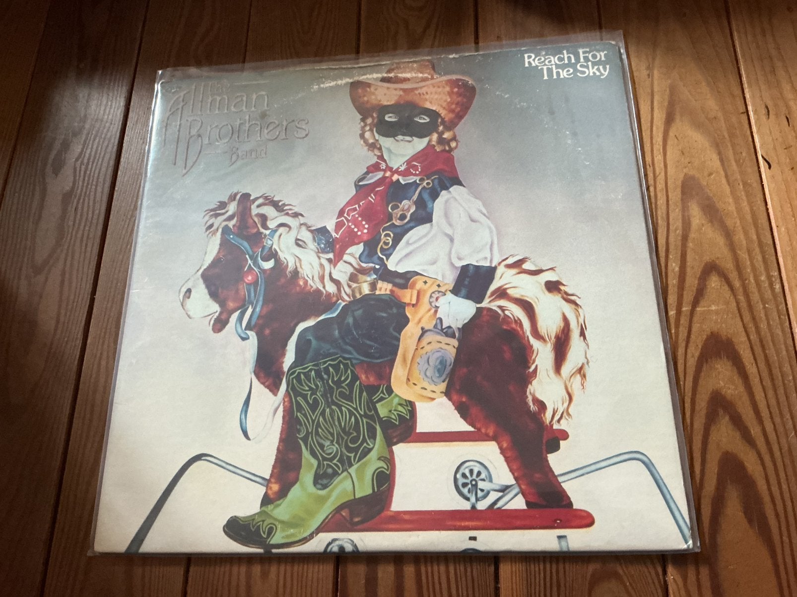 LP The Allman Brothers Band - reach for the sky, Ophalen of Verzenden, Gebruikt, LP