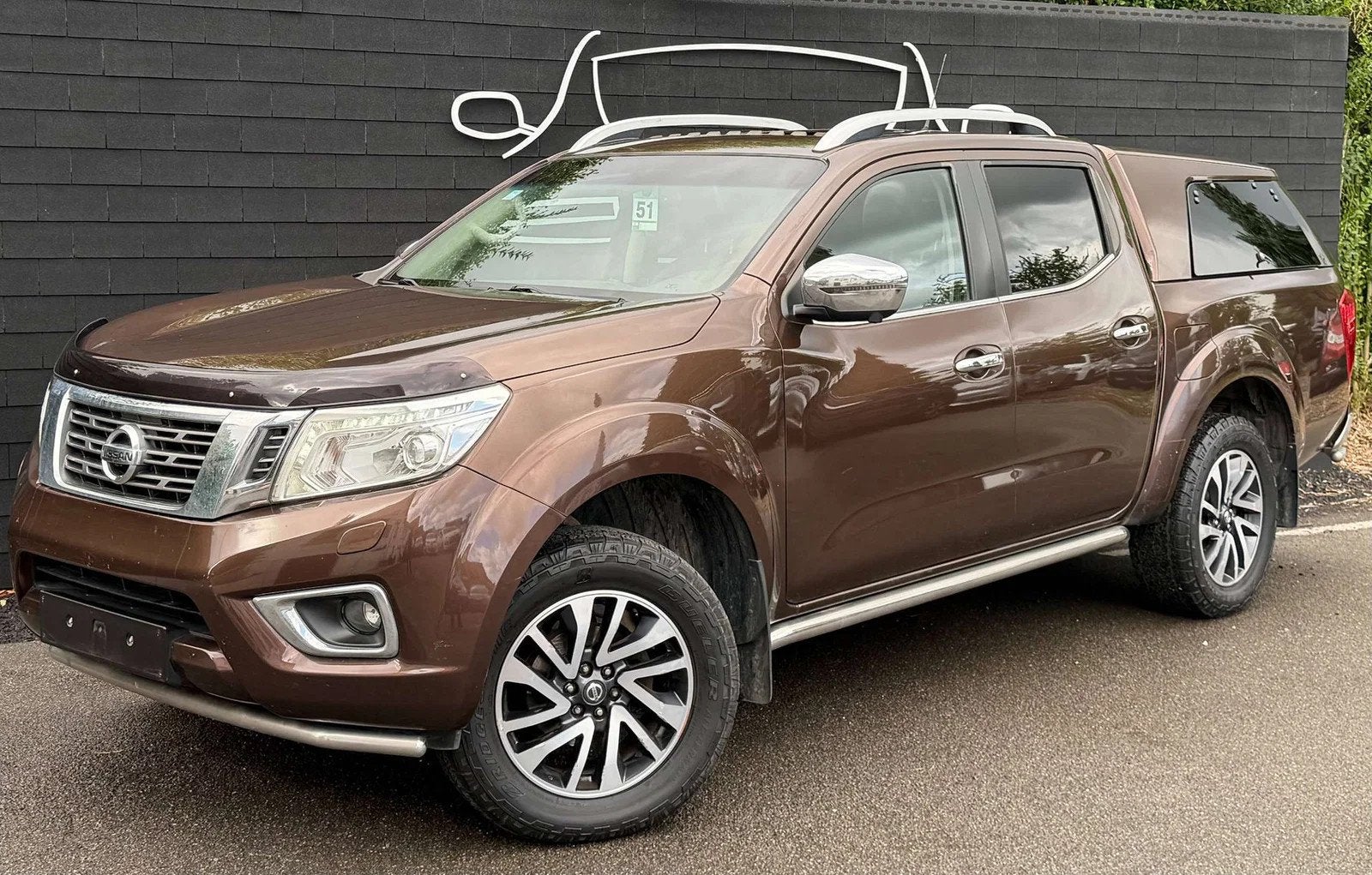 Nissan Navara 2.3 dCi 4WD Np300+NAVI+CAMERA 360+TOIT OUVR+CU, Autos, Cuir, Achat, 4 portes, Entreprise