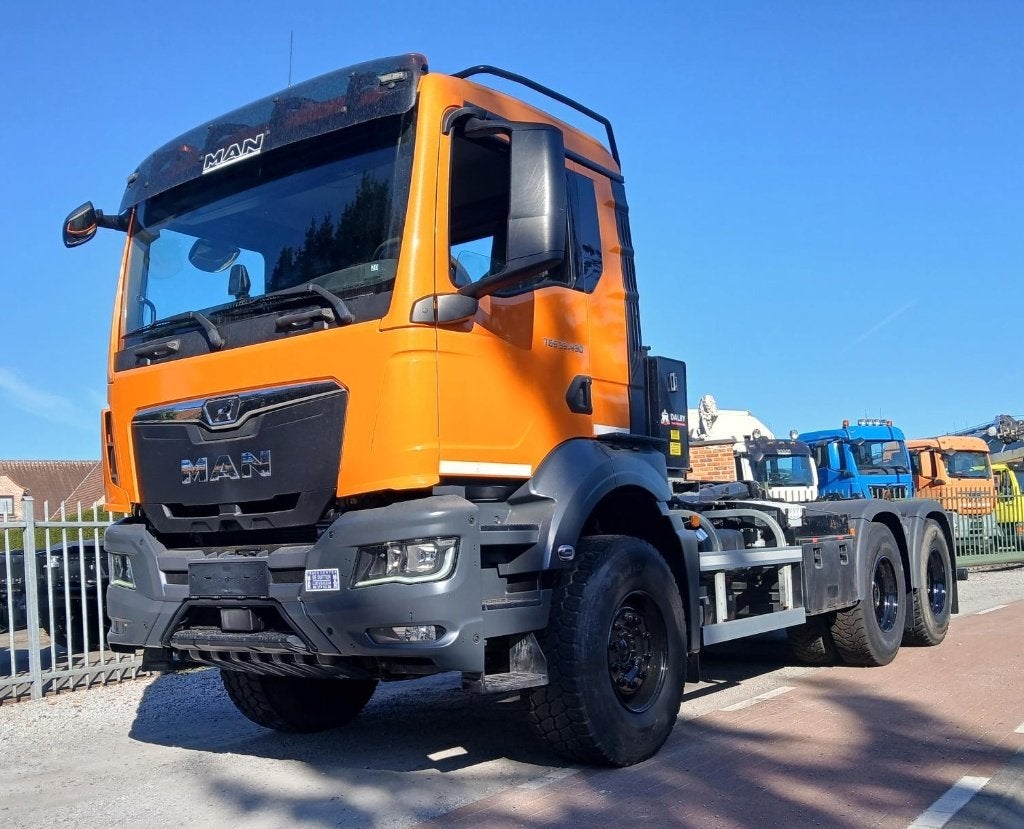 MAN TGS 33.430 6x4 met containersysteem id 20, Auto's, Vrachtwagens, Automaat, Euro 6, MAN, Bedrijf