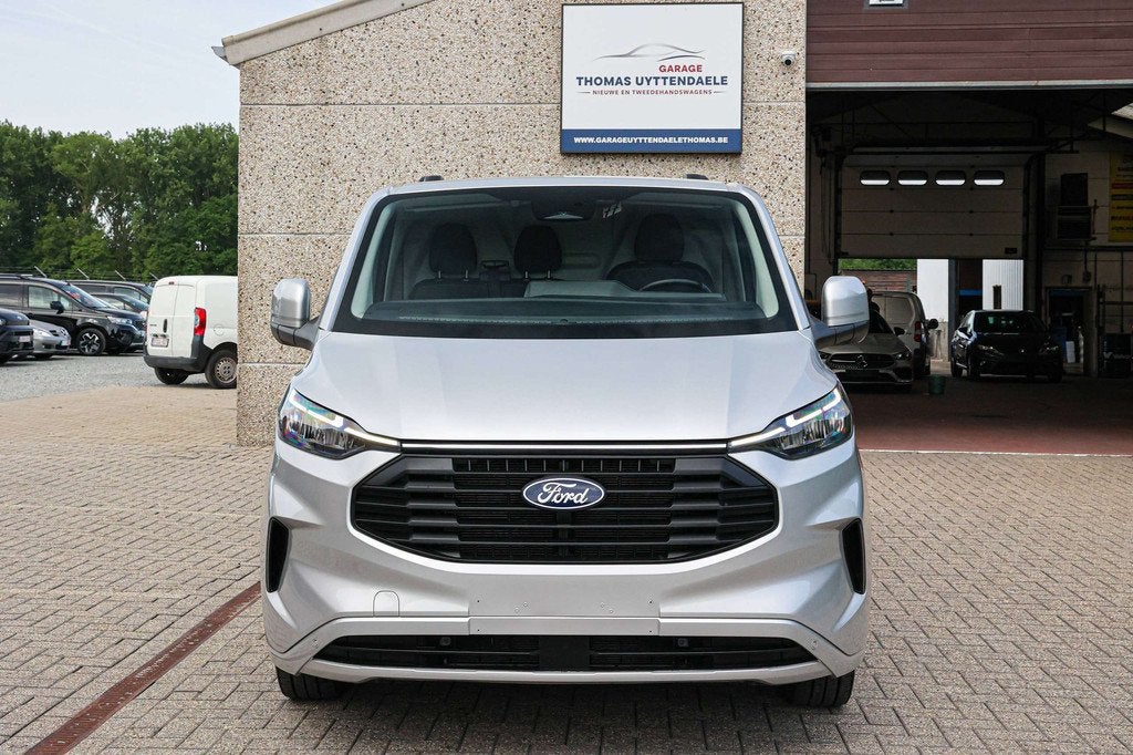 Ford Transit Custom VERLENGDE-VERSIE*ACHTERUITRIJCAMERA*3-ZI, Auto's, Stof, Gebruikt, 4 cilinders, Bedrijf