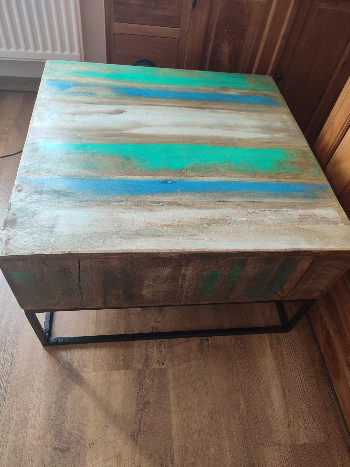 salontafel 80x80, Ophalen, Metaal