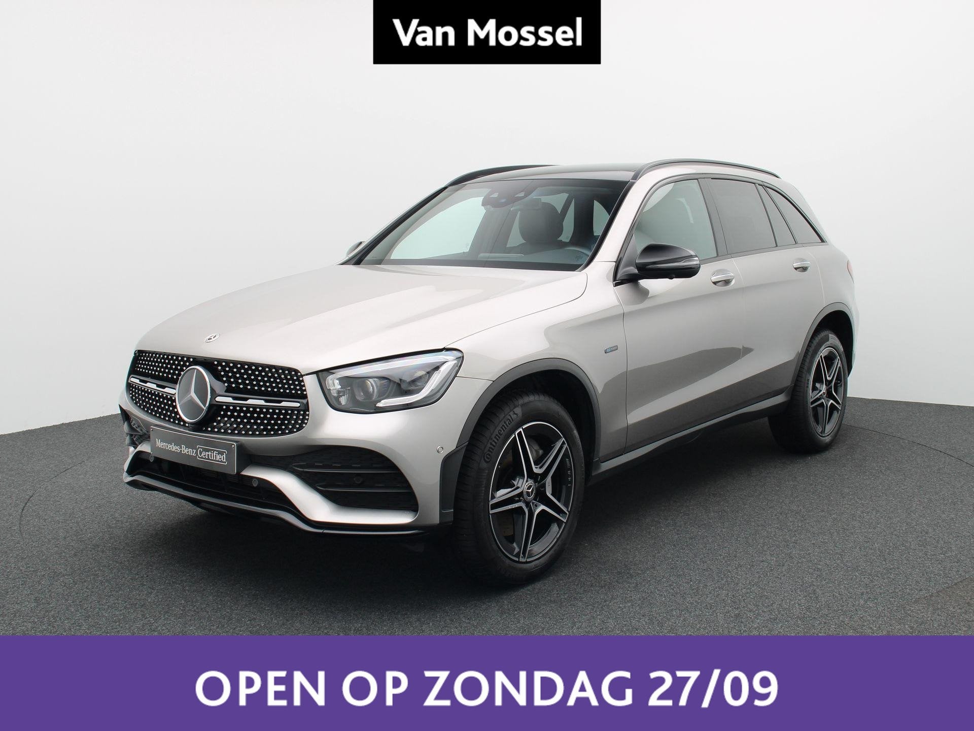 Mercedes-Benz GLC 300 de AMG LINE + PANO DAK + BURMESTER + C, Autos, Argent ou Gris, 143 kW, Euro 6, Entreprise