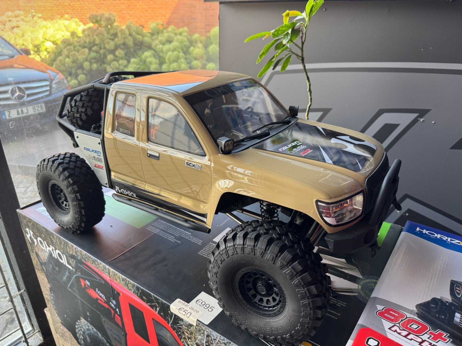 Axial Scx6 1/5 Crawler, Hobby en Vrije tijd, Modelbouw | Radiografisch | Auto's, Ophalen of Verzenden, Zo goed als nieuw