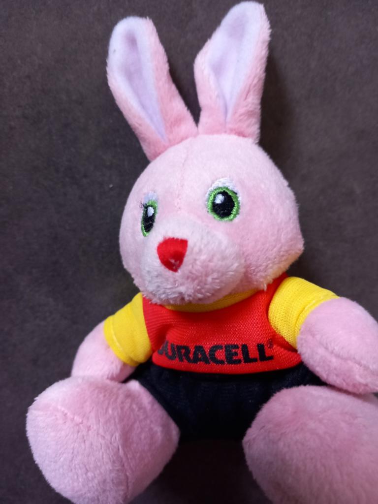 Lapin Duracell -> 2€, Avec vêtements ou accessoires, Lapin, Enlèvement, Rose