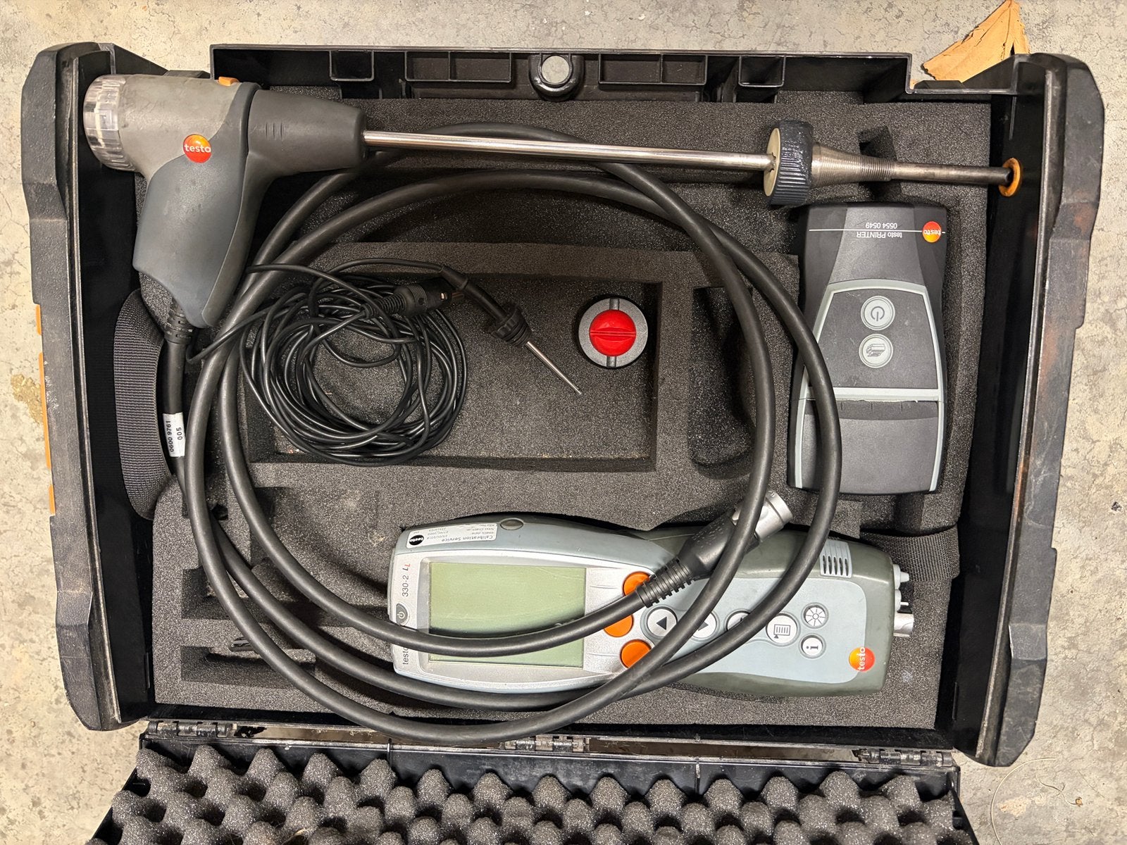 Testo 330-2 LL, Doe-het-zelf en Bouw, Ophalen of Verzenden, Gebruikt, Overige meters