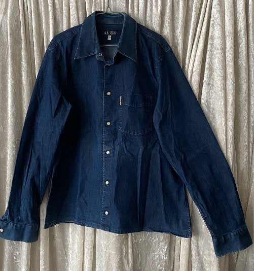 Armani Jeans Chemises en jean homme XL, Vêtements | Hommes, Chemises, Armani Jeans, Tour de cou 43/44 (XL), Enlèvement, Porté