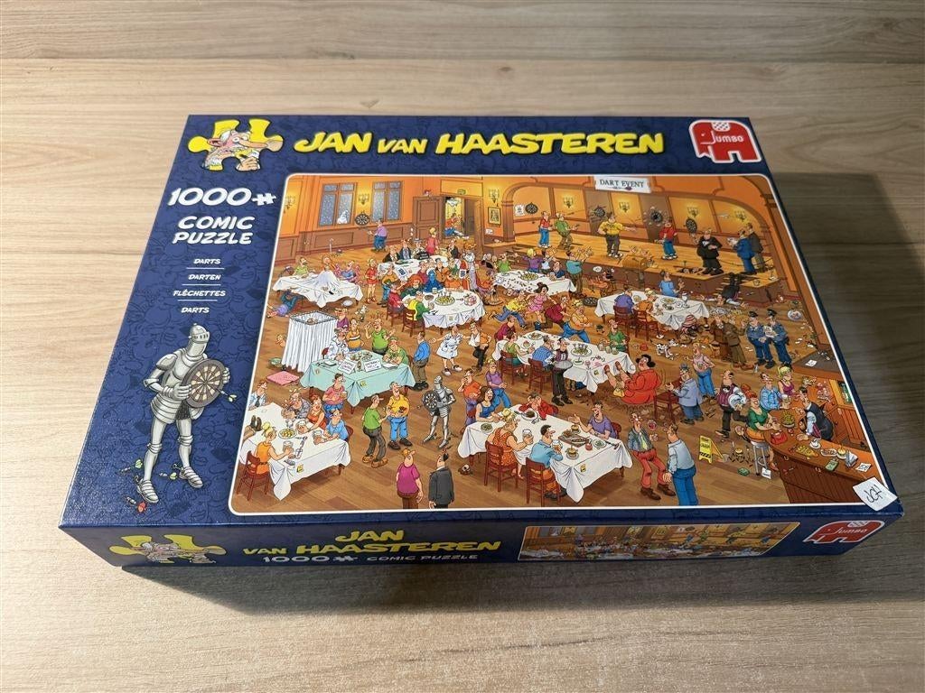 Jan van Haasteren - darten - 1000 stuks - s6632, Verzenden, Zo goed als nieuw
