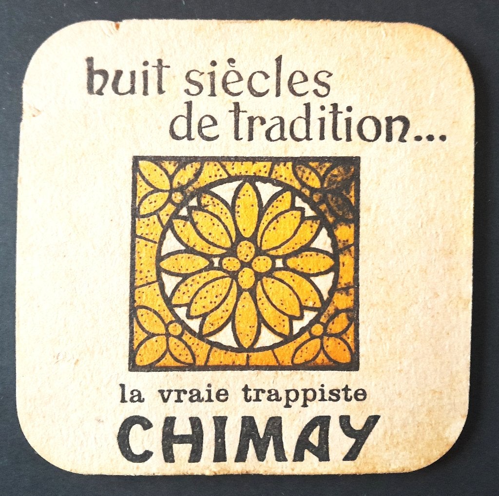 Brasserie Chimay Sous Bock Recto/Verso, Collections, Envoi, Utilisé, Sous-bock, Autres marques