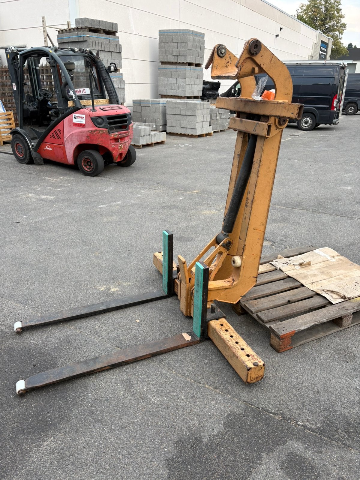 Leve palette hydraulique