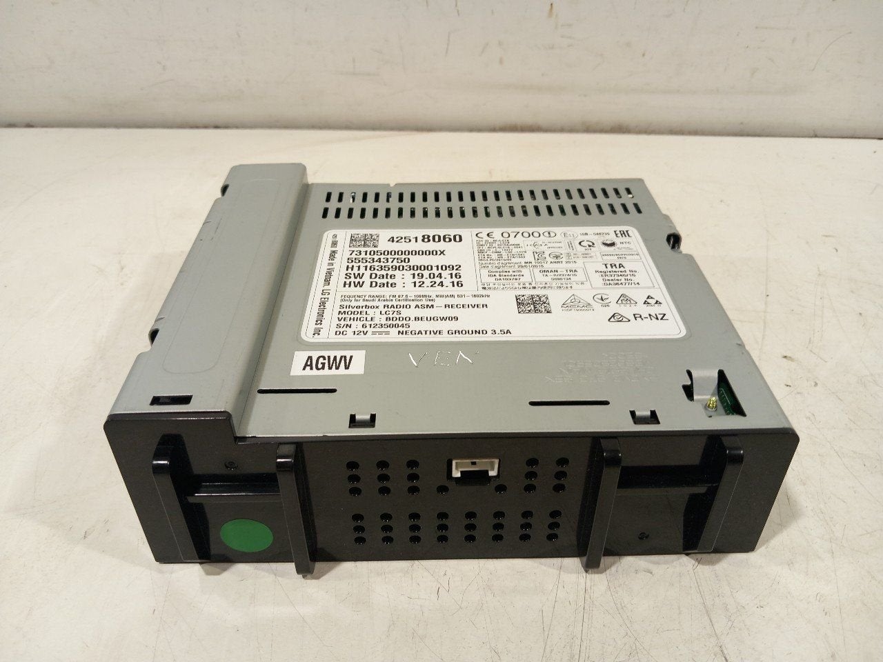 Radiomodule Opel Astra, Enlèvement ou Envoi, Van der Ven Autorecycling B.V., Onderdelen@venauto.nl, Ettenseweg 76, 4706 PB Roosendaal, The Netherlands