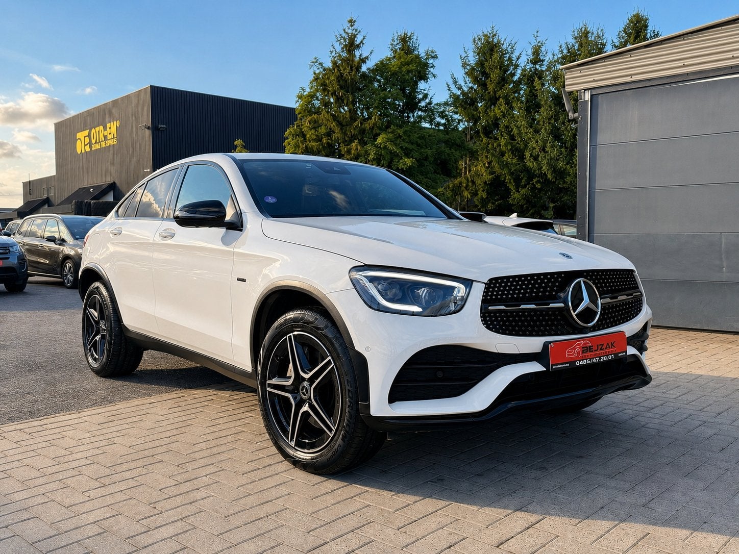 Mercedes GLC300de - 4Matic - coupe - AMG line - 1j Garantie, Autos, Cuir, Achat, Euro 6, Entreprise