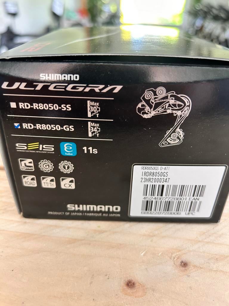 Nieuwe derailleur Di2 11 speed. Rd-r8050-gs, Neuf, High Tech Campus 92 5656 AG, Eindhoven The Netherlands, Shimano, Salessbx@shimano-eu.com