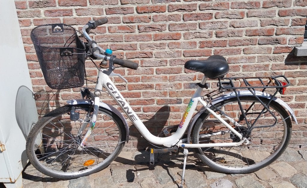 Damesfiets, Ophalen