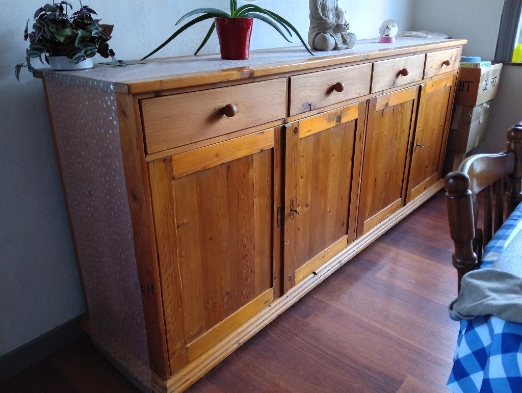 Dressoir, Ophalen, Gebruikt, Met lade(s), 200 cm of meer