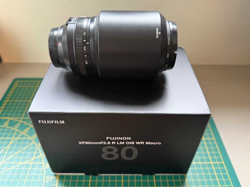 Fuji Fujinon Fujifilm XF 80mm F/2.8 Macro, Fujifilm, Monture Fujifilm X, 80 mm, Stabilisation d'image