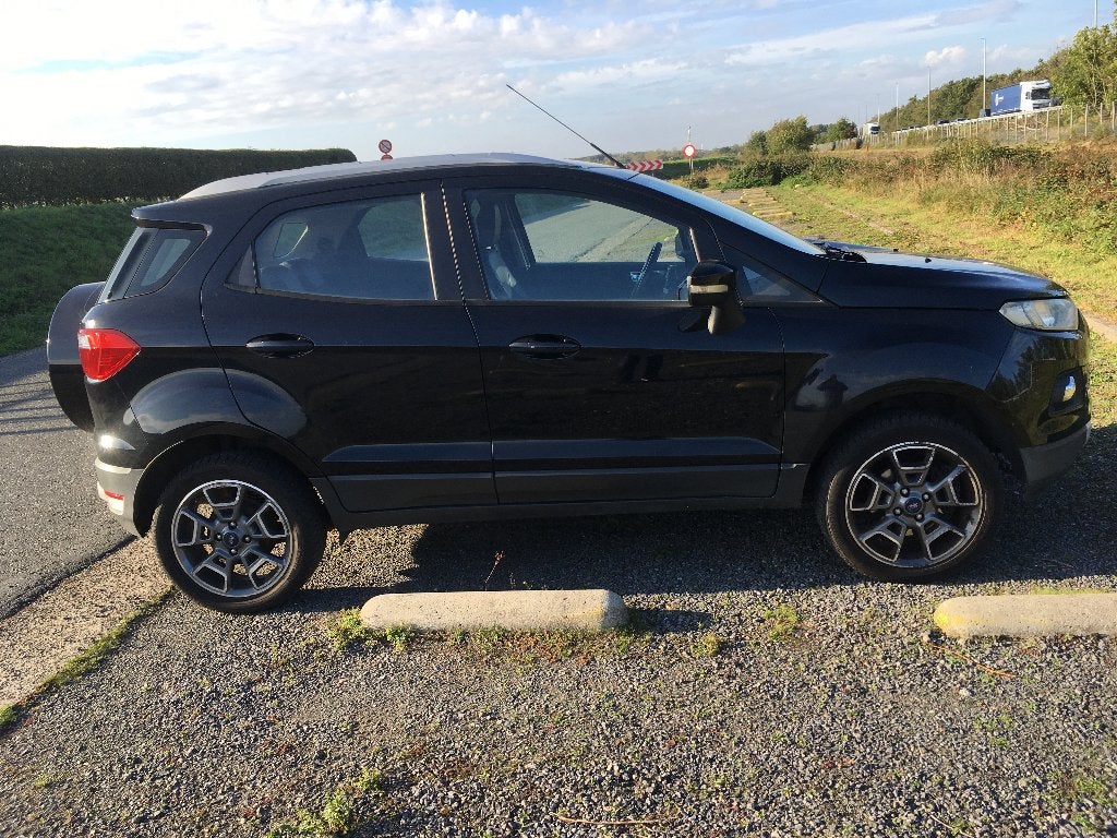 Ecosport 1000cc benzine euro 6b, Auto's, Voorwielaandrijving, Monovolume, Euro 6, Leder en Stof