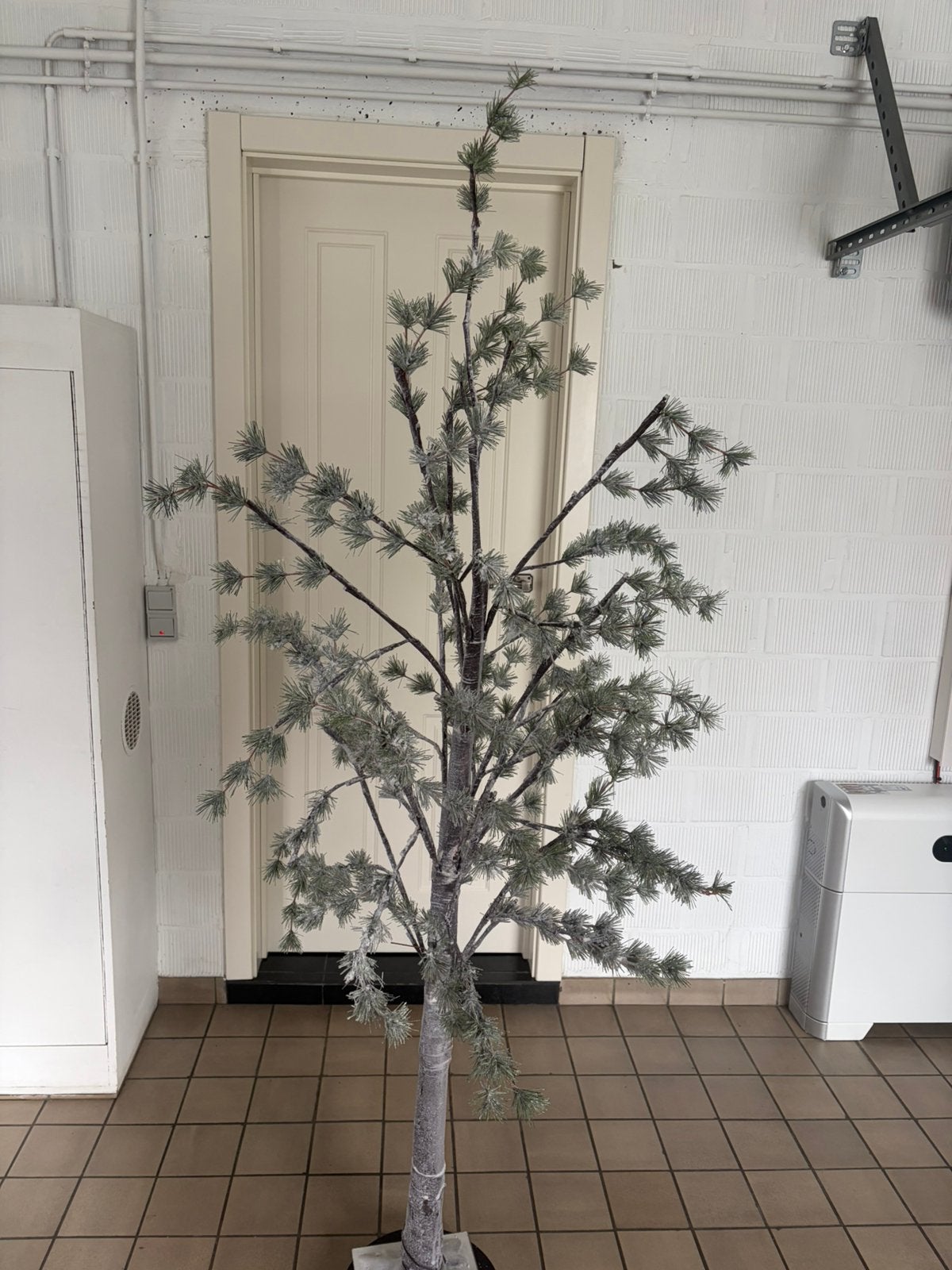 Kerstboom met verlichting 1,80 (licht groen), Diversen, Ophalen, Zo goed als nieuw