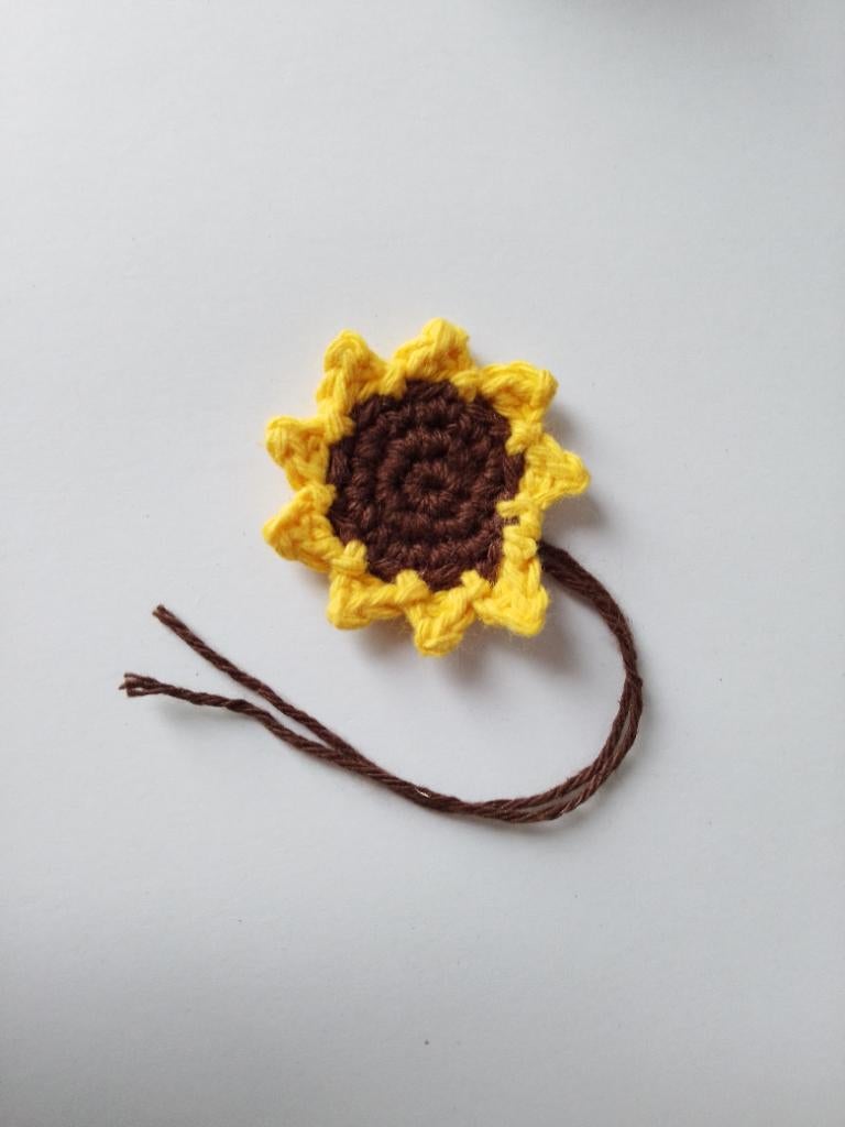 Tournesol au crochet, Enlèvement ou Envoi, Neuf, Crochet, Autres types