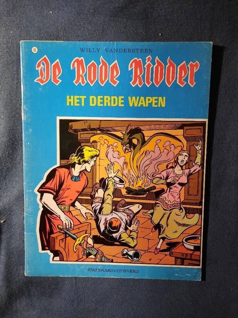 de rode ridder 35: het derde wapen, Eén stripboek, Ophalen of Verzenden, Gelezen