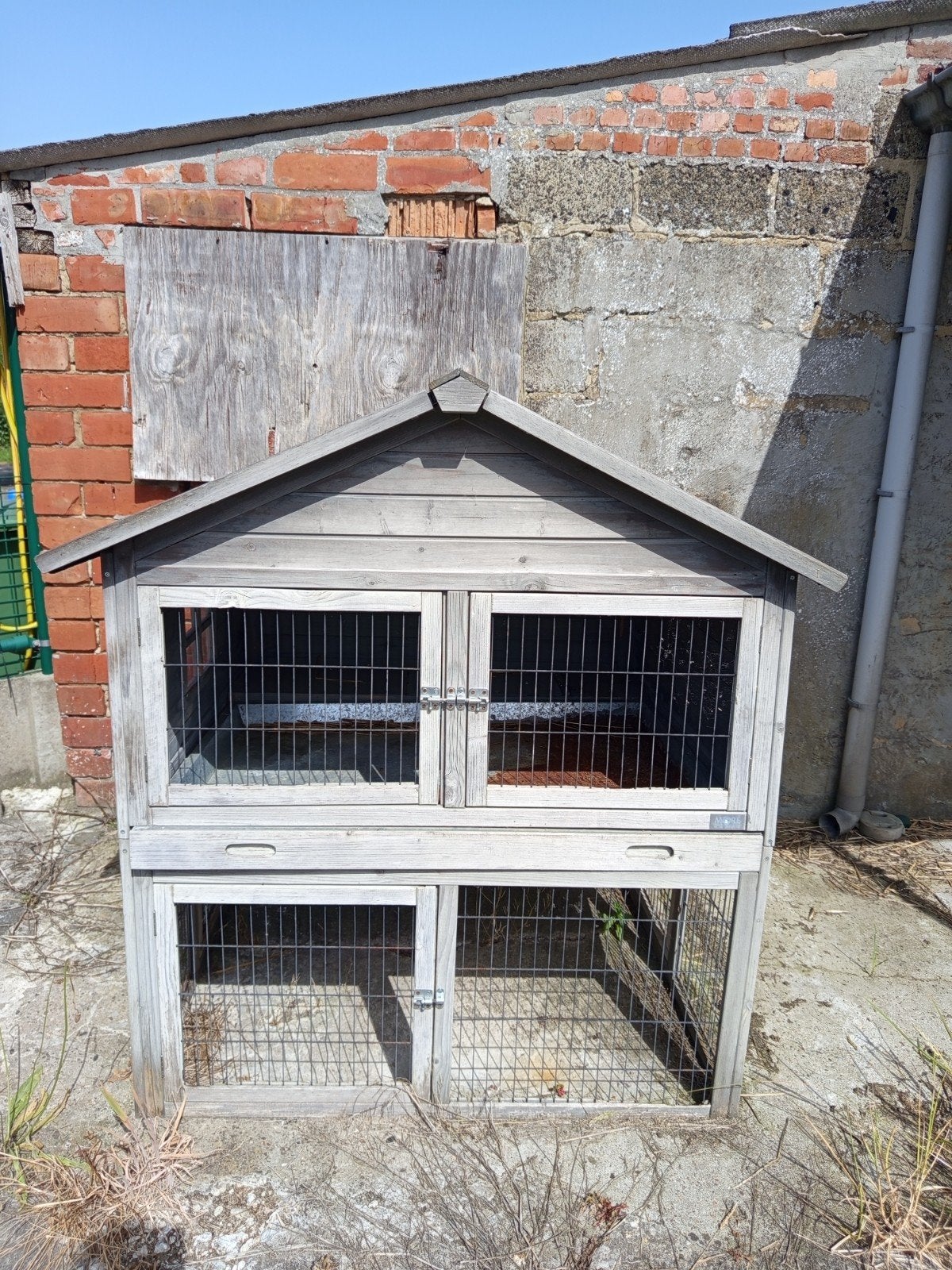 Groot konijnenhok, Animaux & Accessoires, Rongeurs & Lapins | Cages & Clapiers, Niche, 75 à 110 cm, Enlèvement, Utilisé