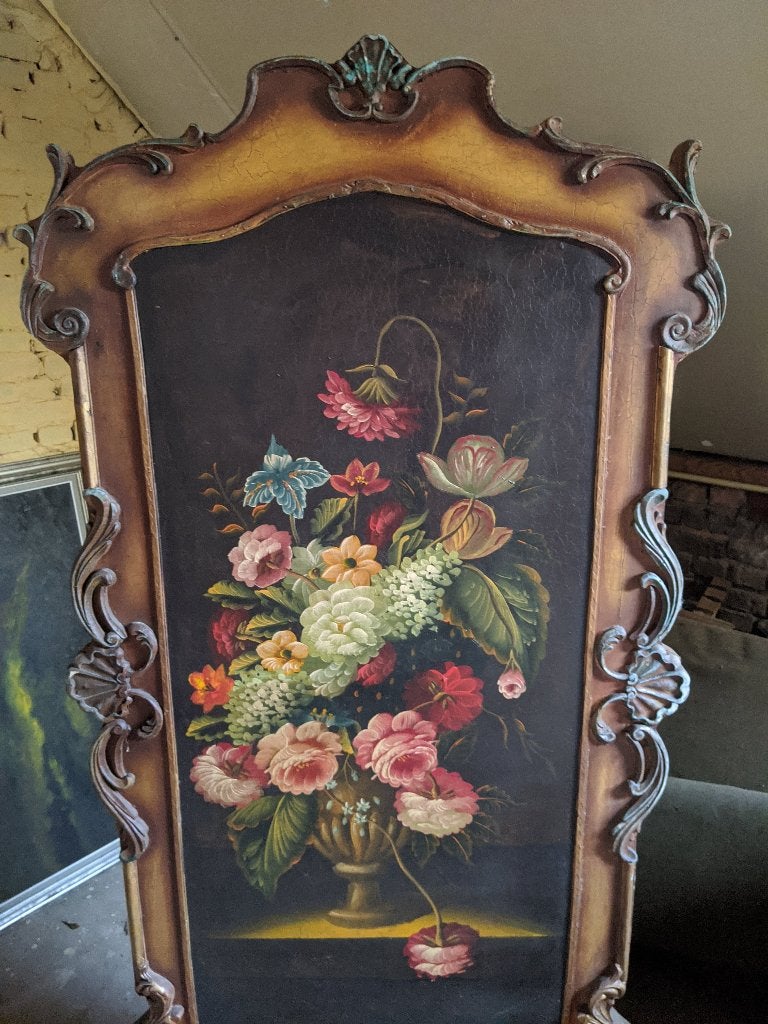 Prachtig Vintage Openhaardscherm – Rococo/Barok Stijl, Ophalen