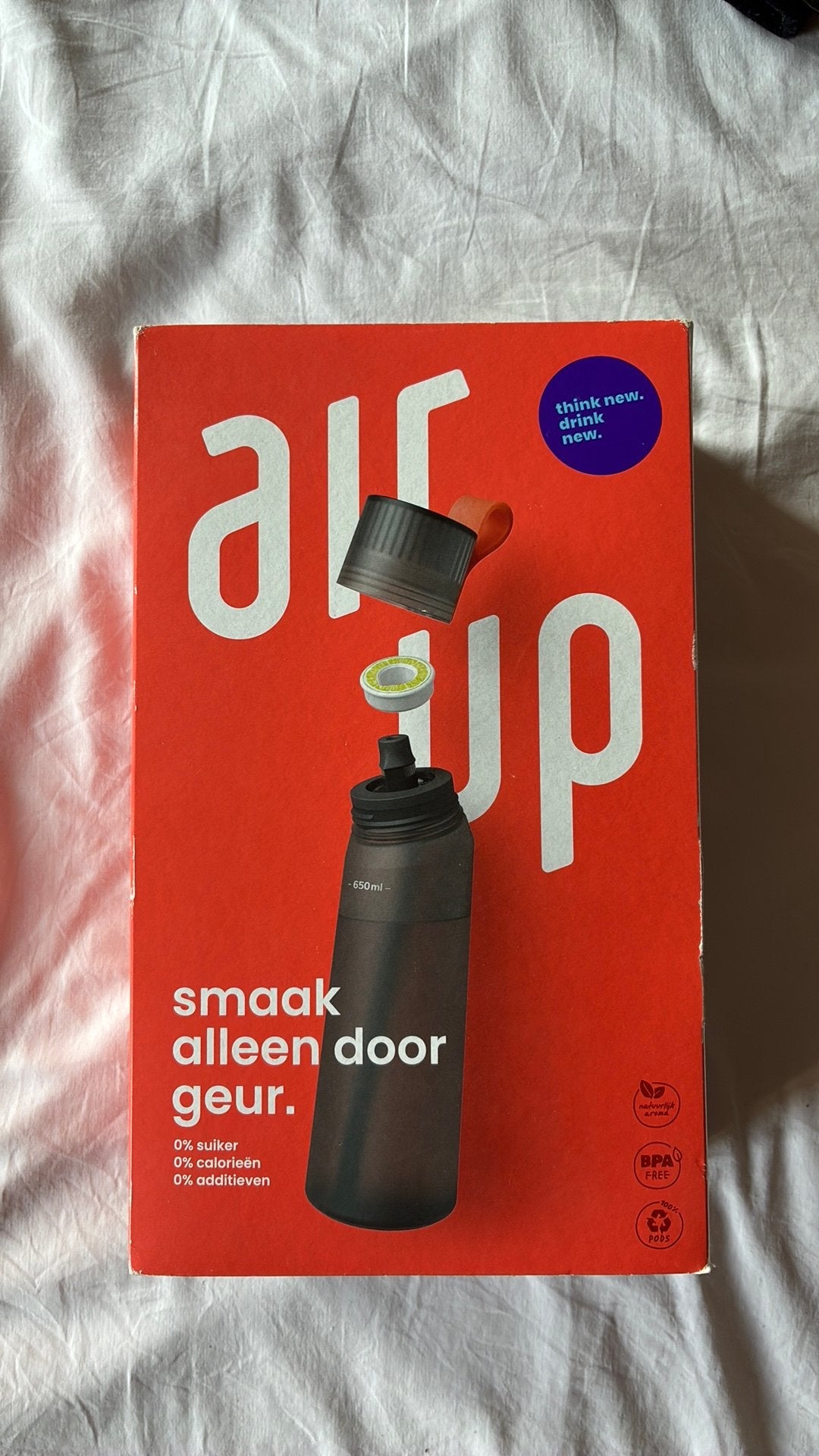 Air up - nieuw, nooit gebruikt, Enlèvement ou Envoi, Comme neuf