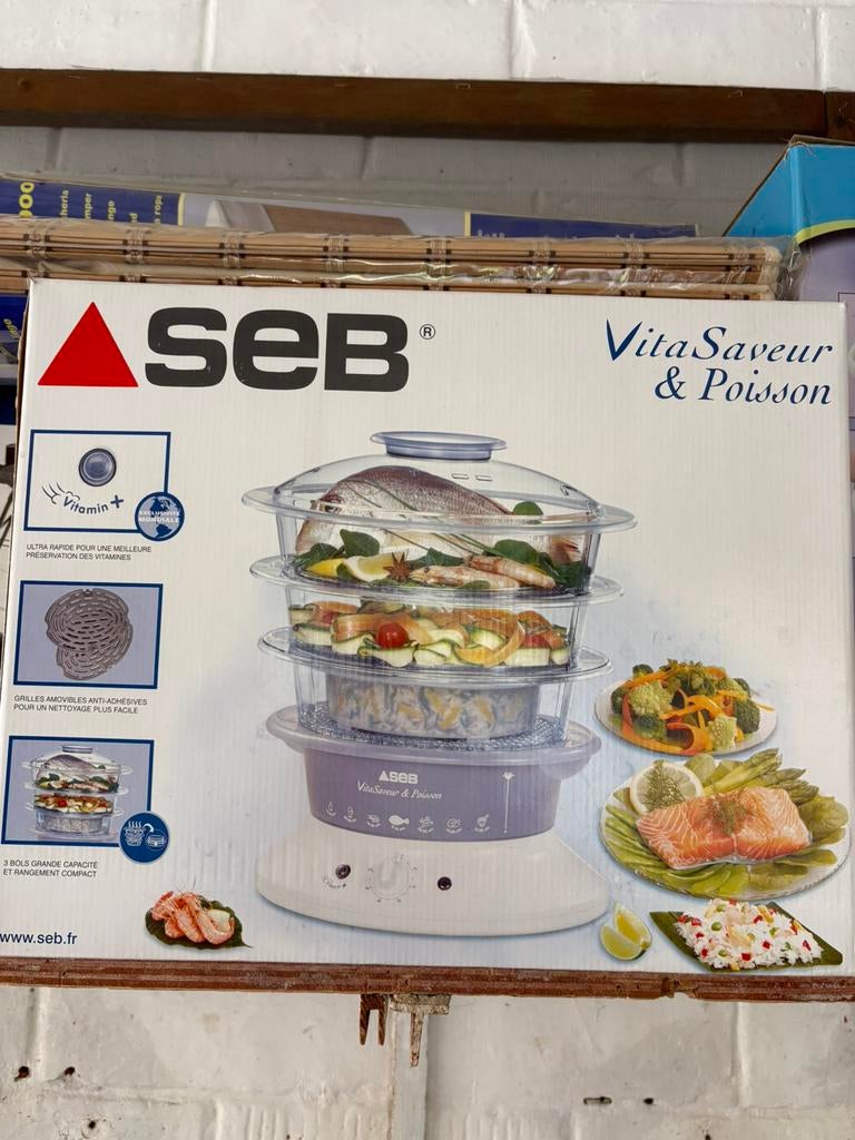 Stoomkoker seb nieuw in de doos, Ophalen, Nieuw