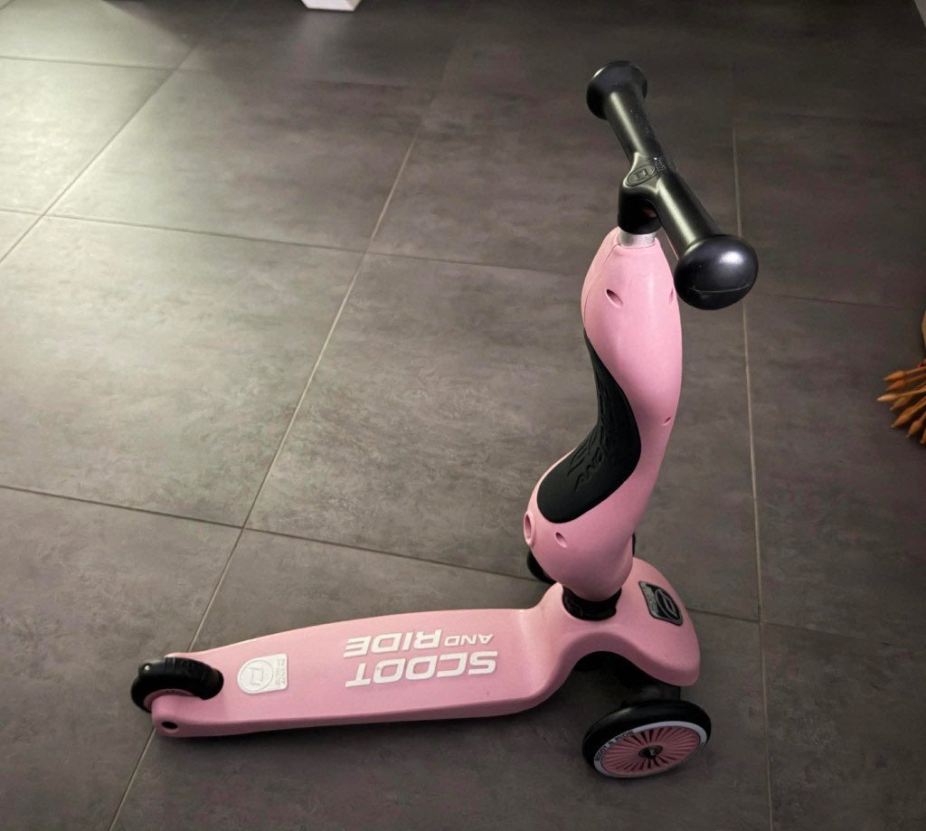Step scoot and ride roze, Ophalen, Zo goed als nieuw, Gewone step, Scoot and ride