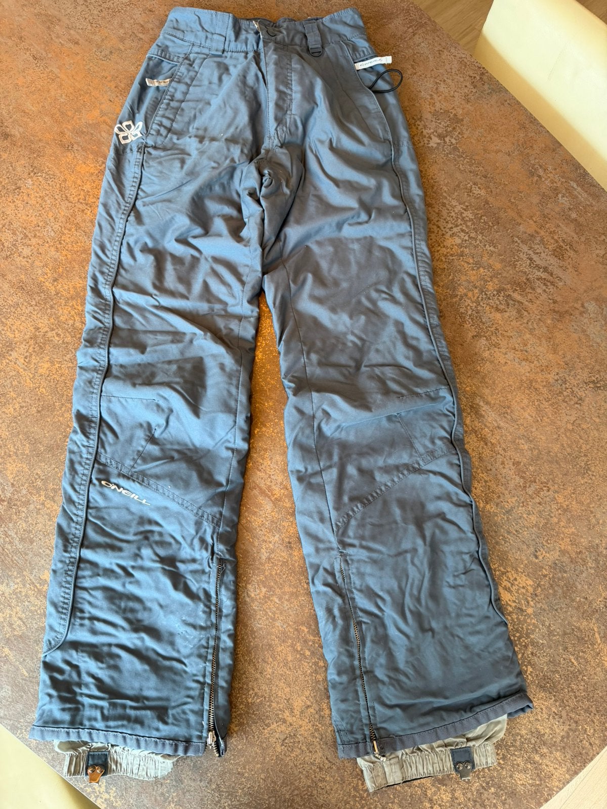 Ski broek winter maat 34 skibroek donker grijs Oneill, Ophalen of Verzenden, Zo goed als nieuw, Maat 34 (XS) of kleiner, Broek
