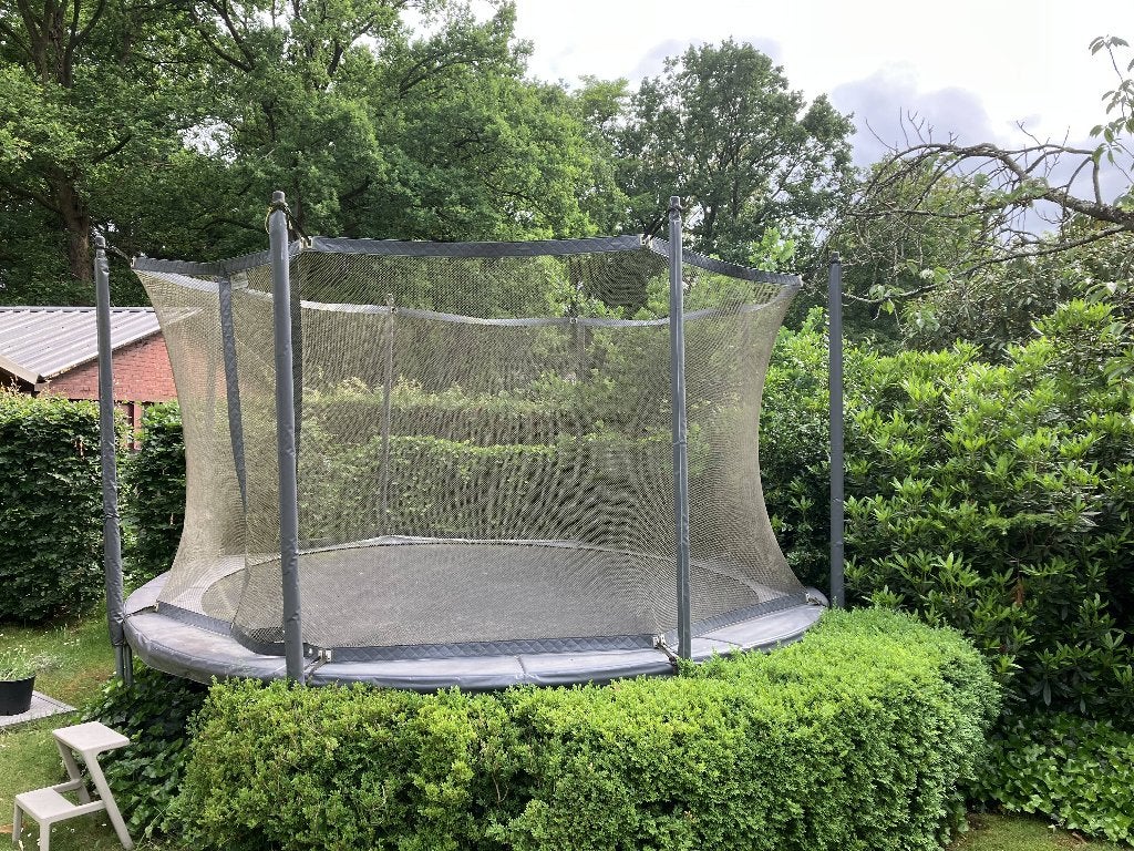 trampoline met veiligheidsnet, Kinderen en Baby's, Ophalen, Gebruikt