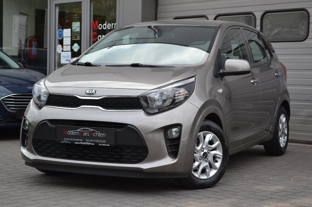 Kia Picanto 1.0i navi, bluetooth, camera..., Auto's, Voorwielaandrijving, Dealer onderhouden, Stof, https://public.car-pass.be/vhr/6b4a796c-11d4-42d4-9fae-d327530ac860