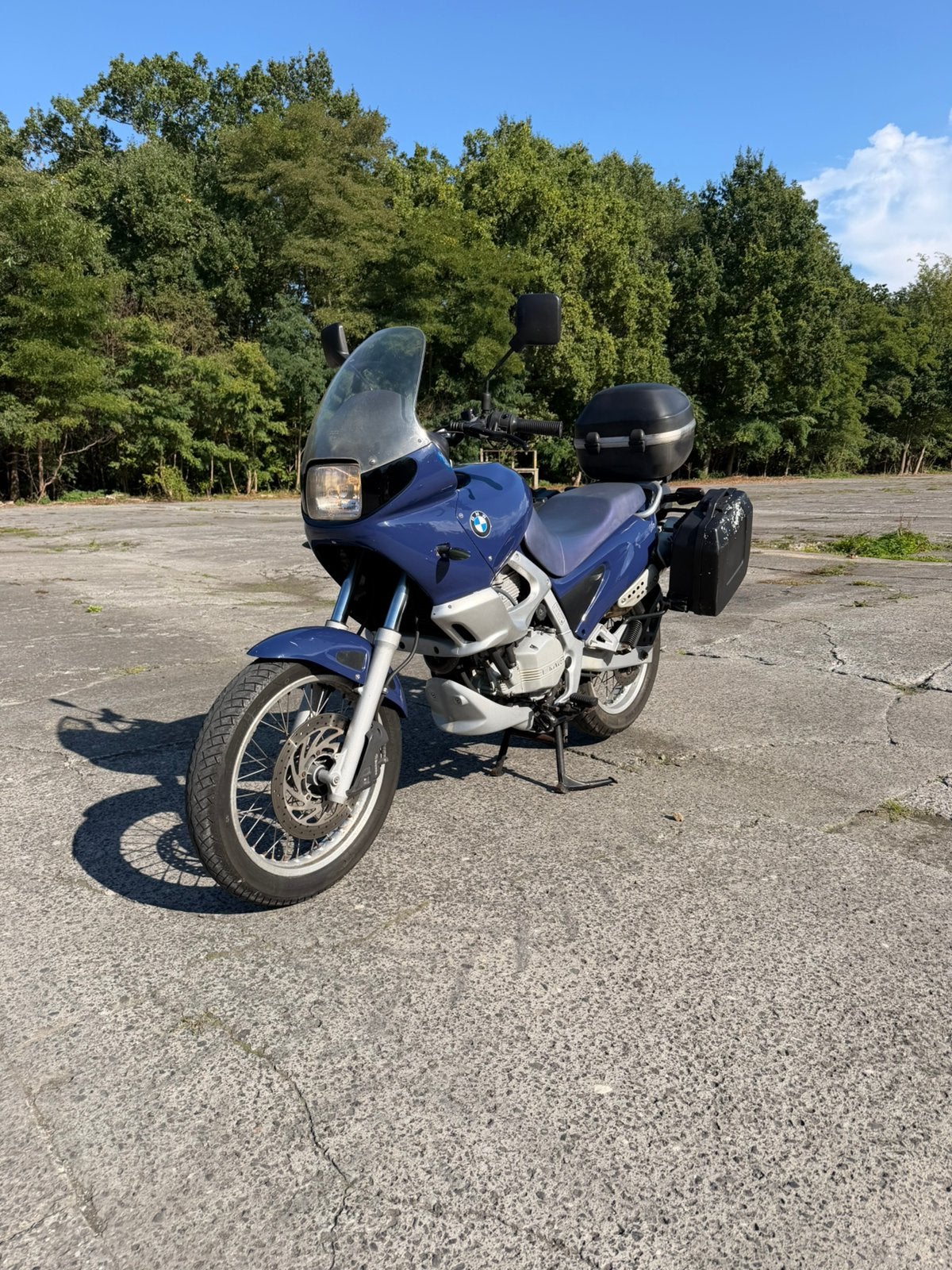 Bmw f650st 1997, Motoren, Handvatverwarming, 2 cilinders, Occasion, Toermotor