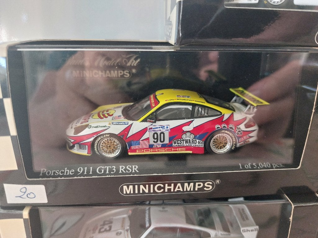 Porsche 911 GT3 RSR, Ophalen of Verzenden, Zo goed als nieuw, MiniChamps