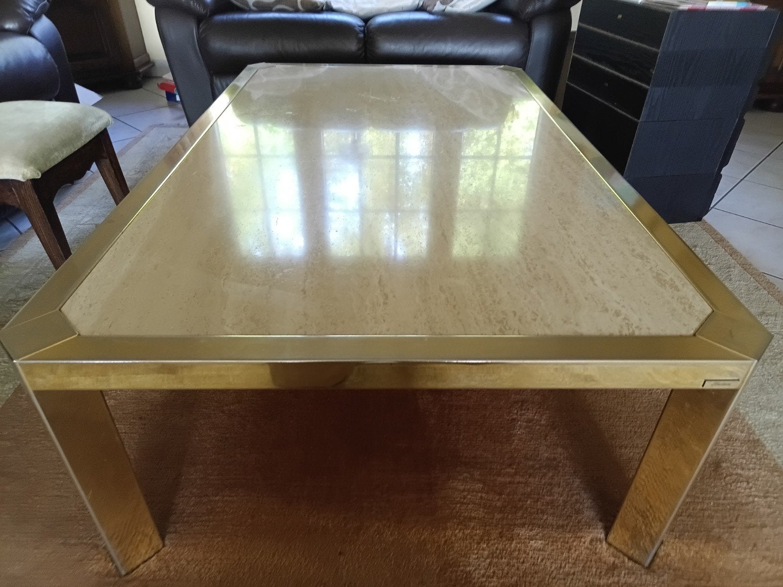 Grote salontafel merk FEDAM, Huis en Inrichting, Ophalen, Gebruikt, 100 tot 150 cm, 50 tot 100 cm