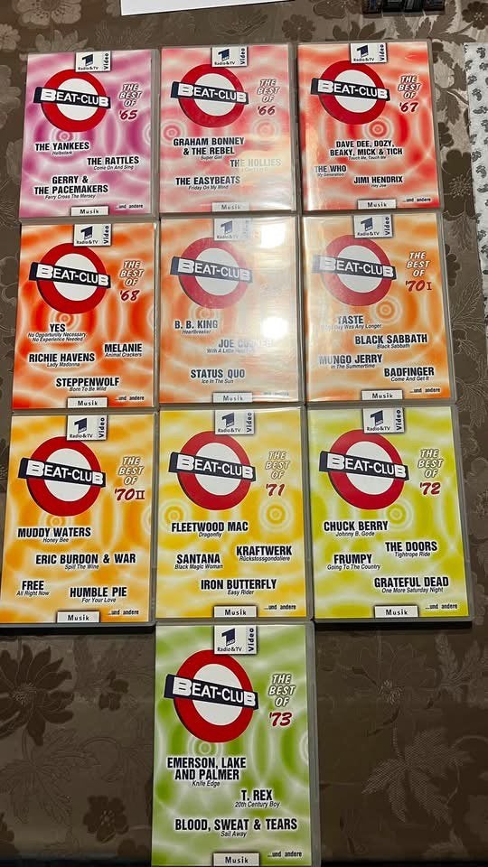 10 dvd’s van Beat club, Ophalen of Verzenden, Zo goed als nieuw