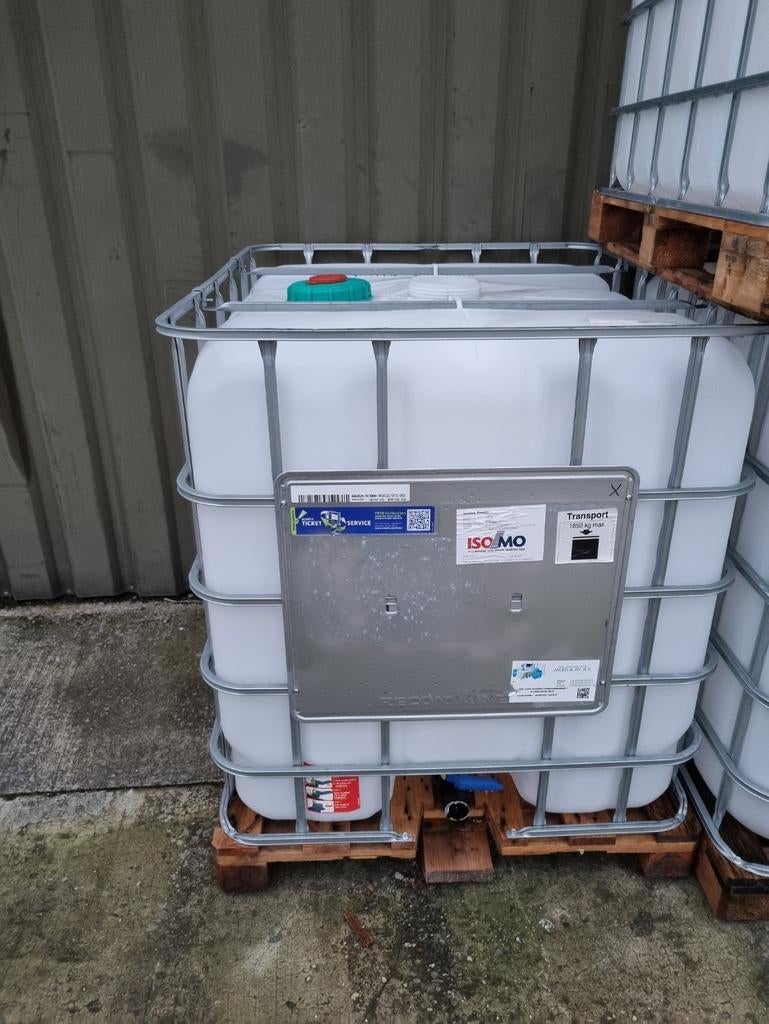 Ibc container 1000liter, Enlèvement
