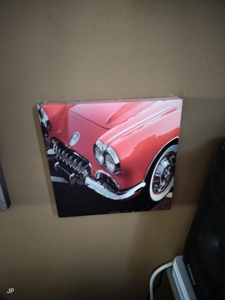Canvas Cuba retro auto, Antiquités & Art, Enlèvement