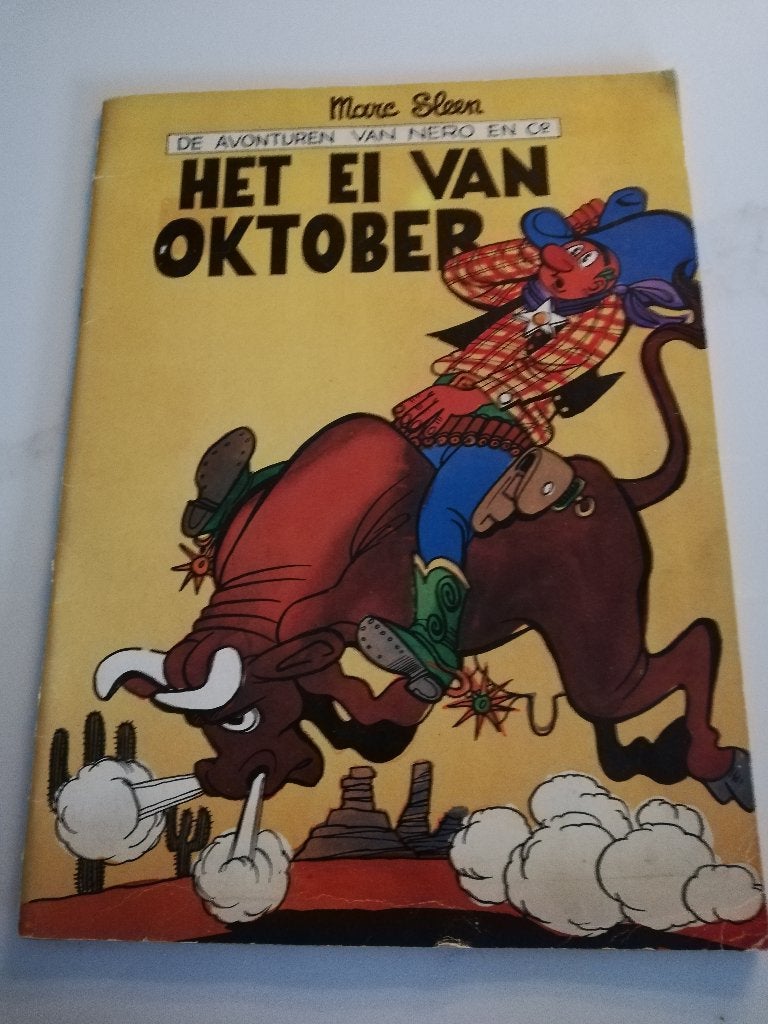 Het ei van oktober, Boeken, Eén stripboek, Ophalen of Verzenden, Gelezen, Marc Sleen