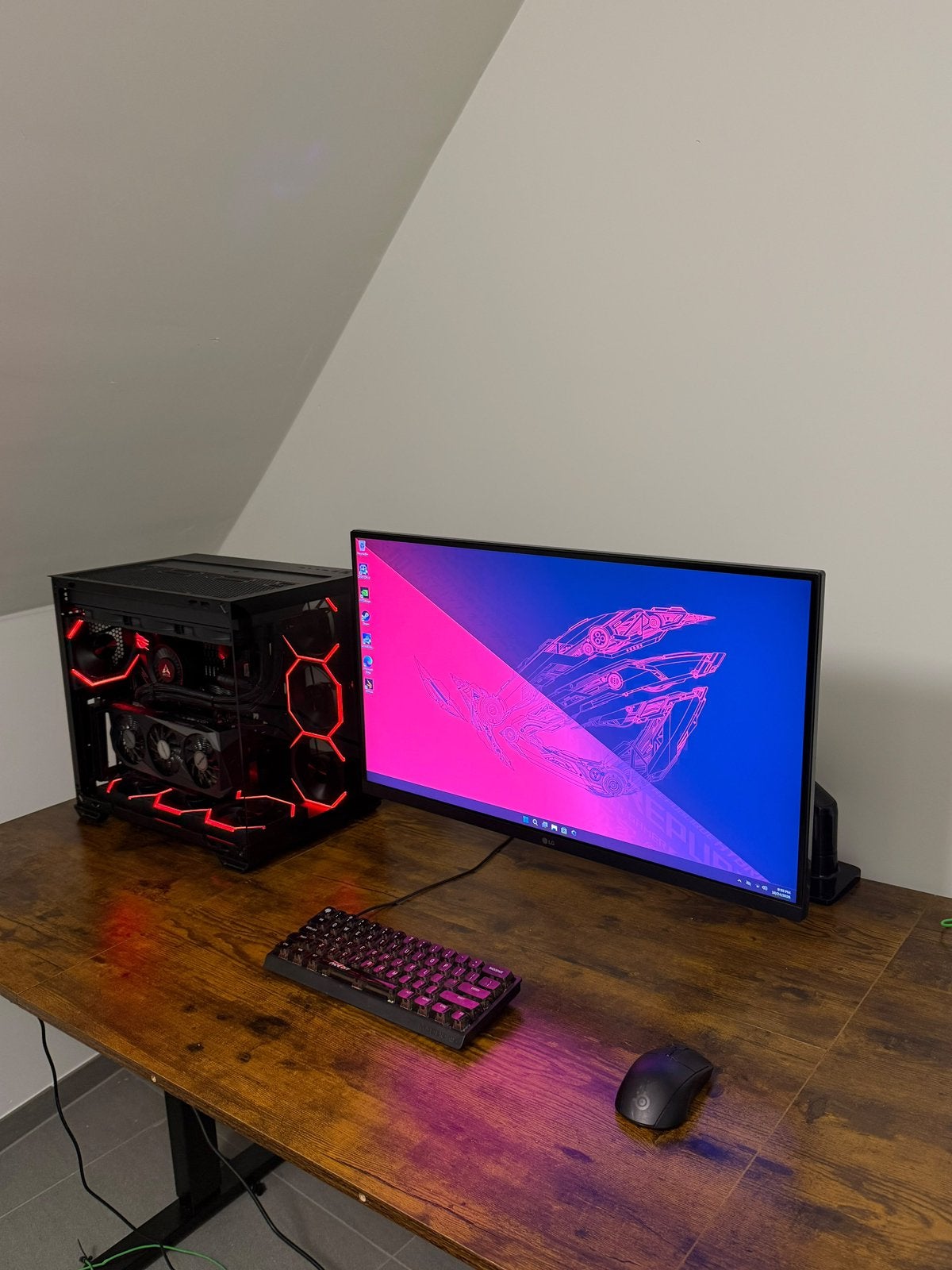 Gaming PC + Complete Setup – RTX 3070 – 32GB RAM – 240Hz, Ophalen, Zo goed als nieuw, Gaming, SSD
