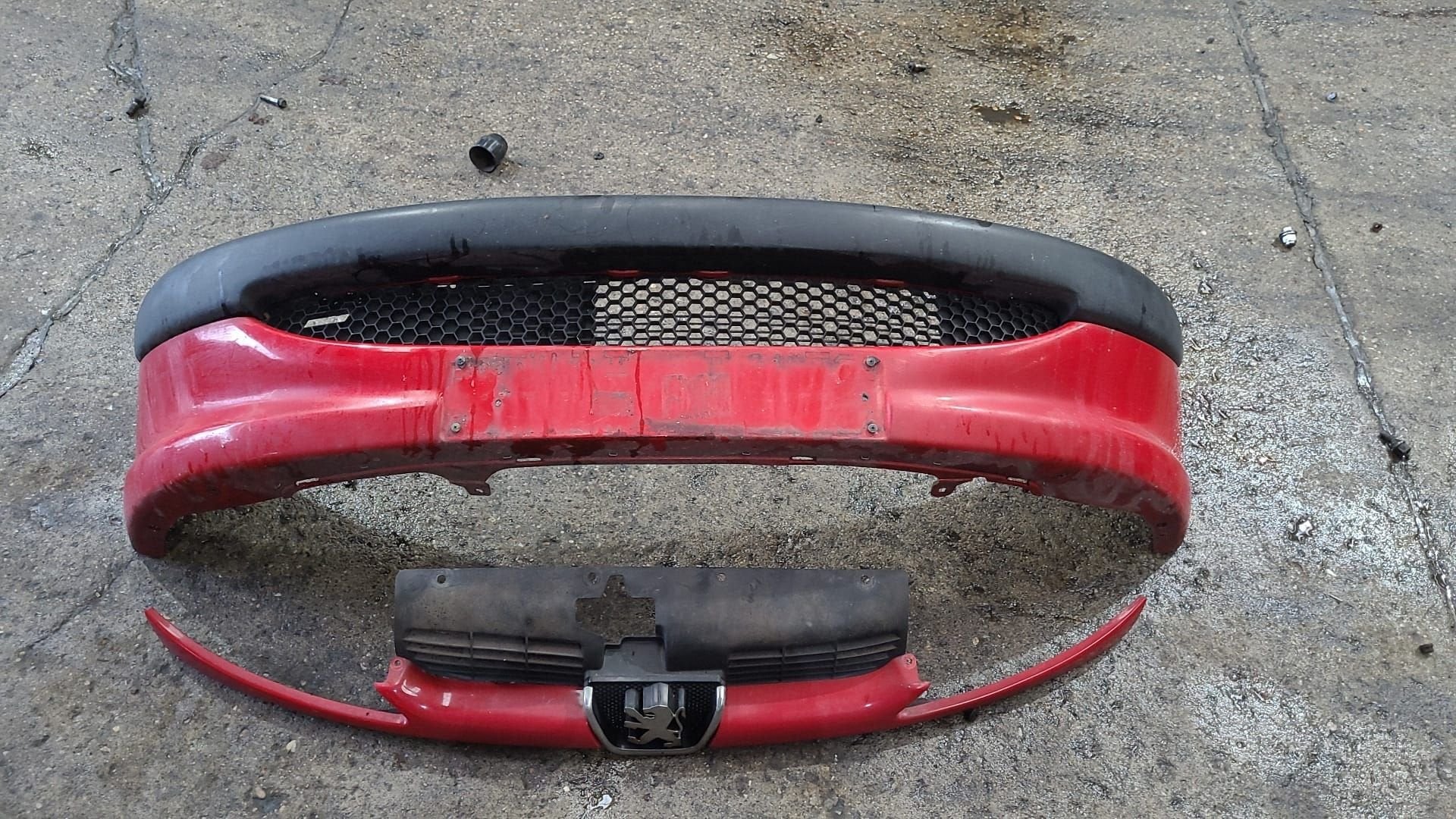 PEUGEOT 206 VOORBUMPER BJ 98 TOT 2006, Gebruikt, -, Voor, -