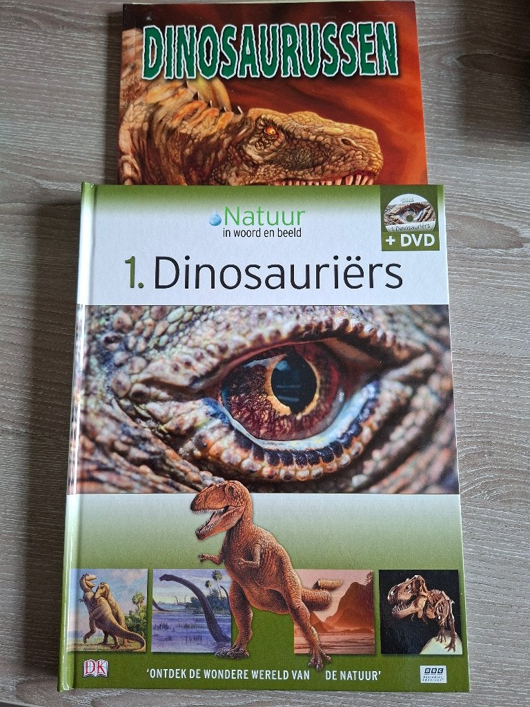 Dinausauriers: boek + DVD, Enlèvement ou Envoi, Comme neuf, Non-fiction