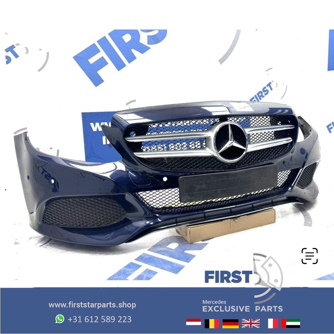 BUMPER W205 S205 C205 A205 COMPLEET VOORBUMPER + GRIL Merced, Utilisé, -, Avant, -