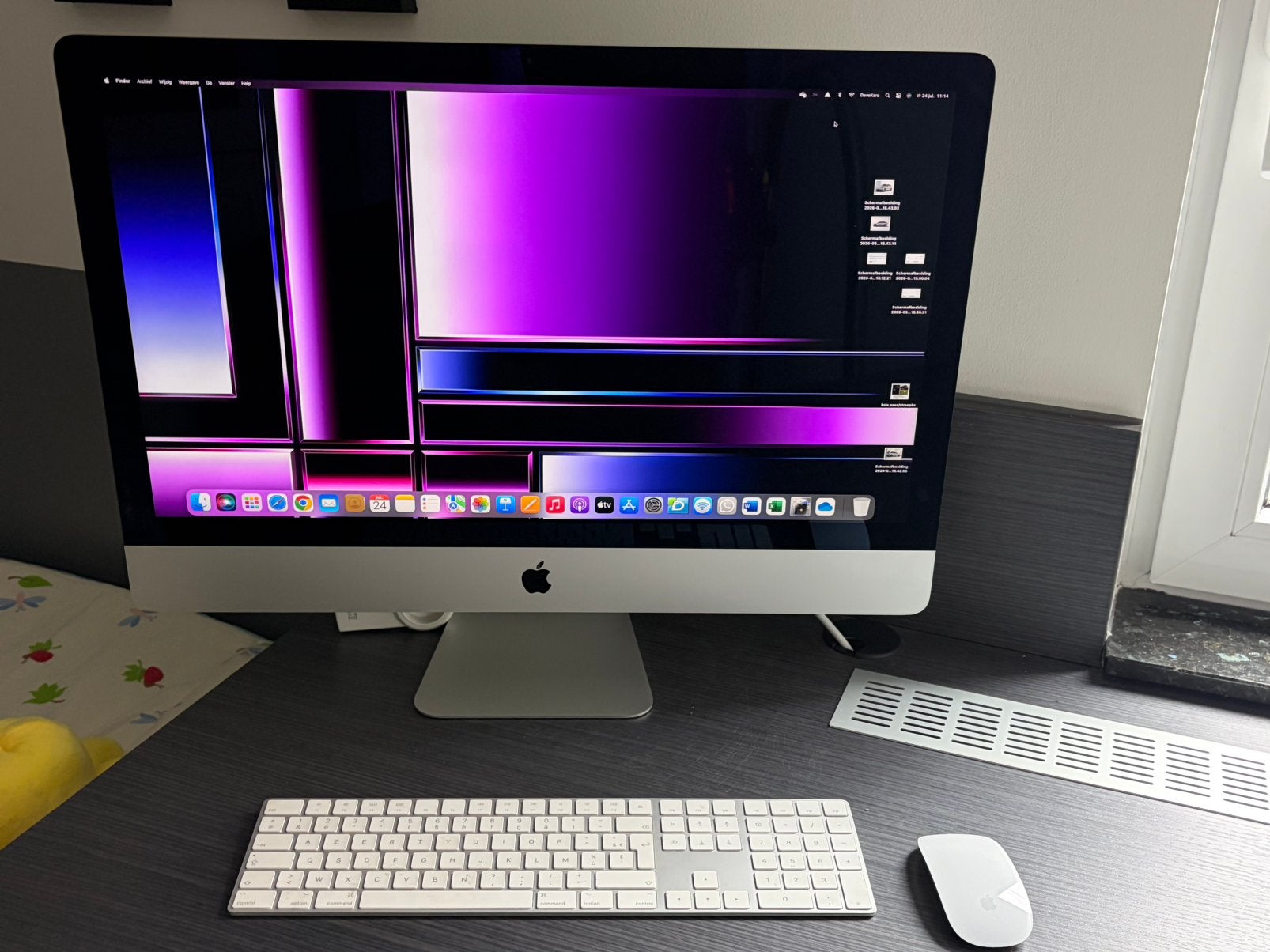 Imac 5 k - 27 inch - 2Tb, Computers en Software, Apple Desktops, Ophalen, Gebruikt, 32 GB, SSD