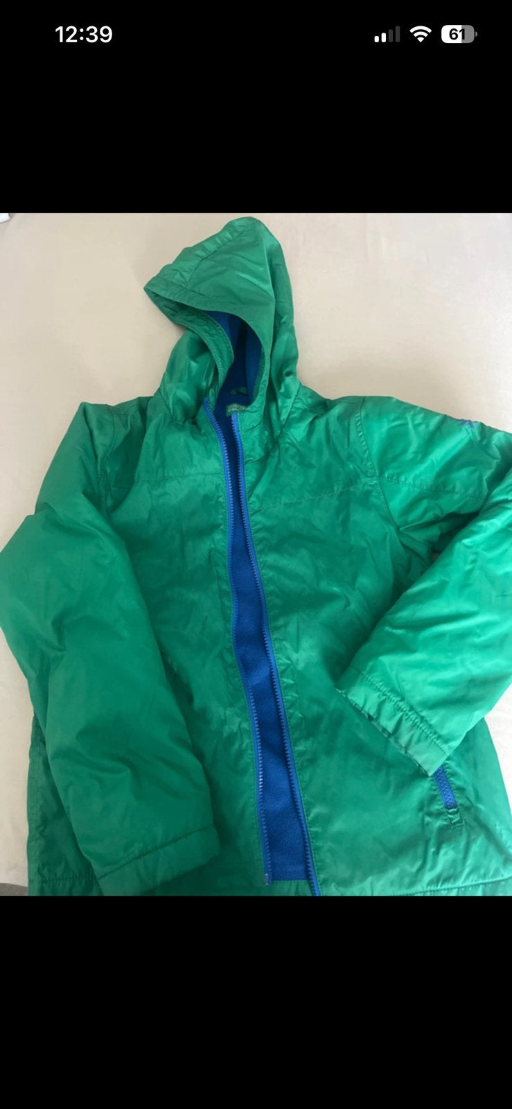 Veste chaude benetton, Enlèvement ou Envoi, Taille 140