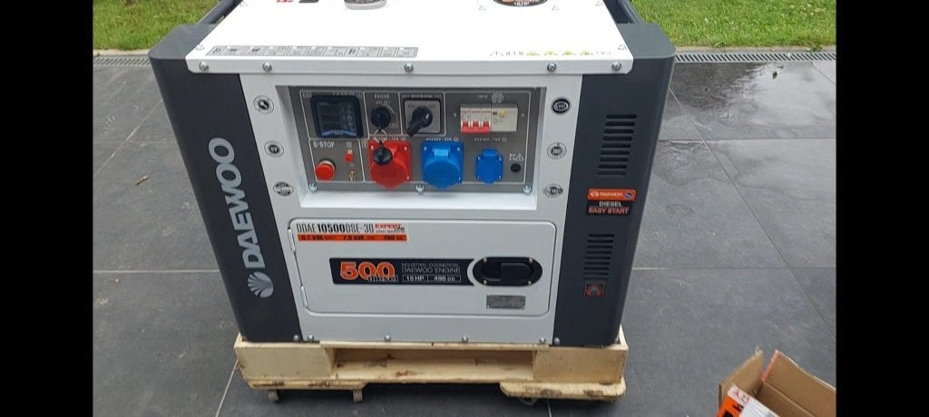 Daewoo Power DDAE10500DSE-3G - Diesel generator, Ophalen