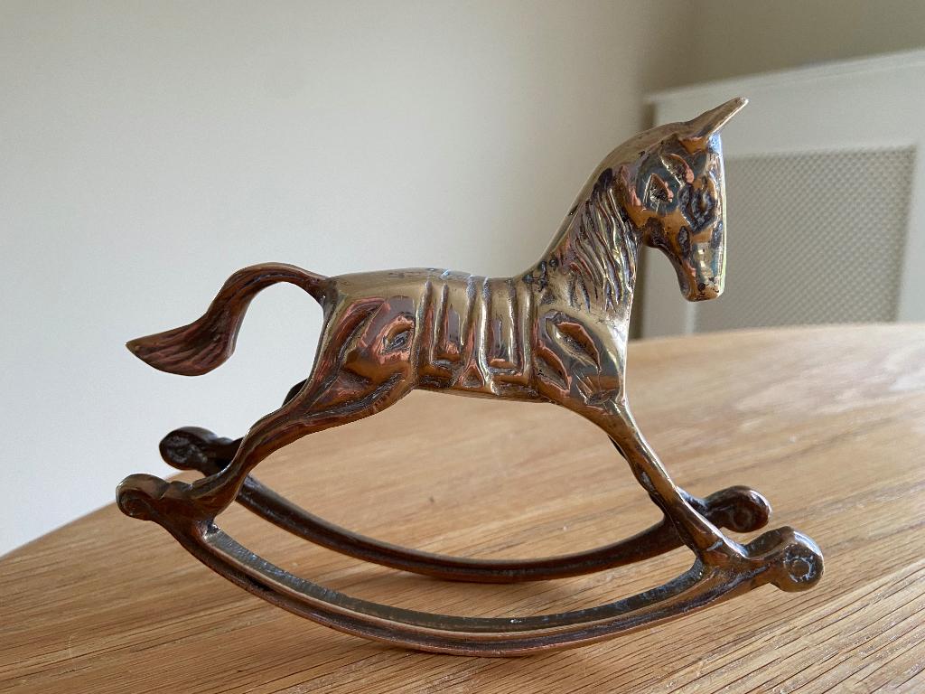 Cheval à bascule en cuivre, Enlèvement ou Envoi, Utilisé