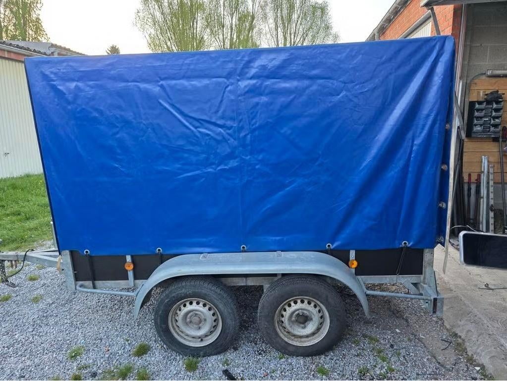 remorque double essieux bachée, Autos : Divers, Enlèvement, Neuf