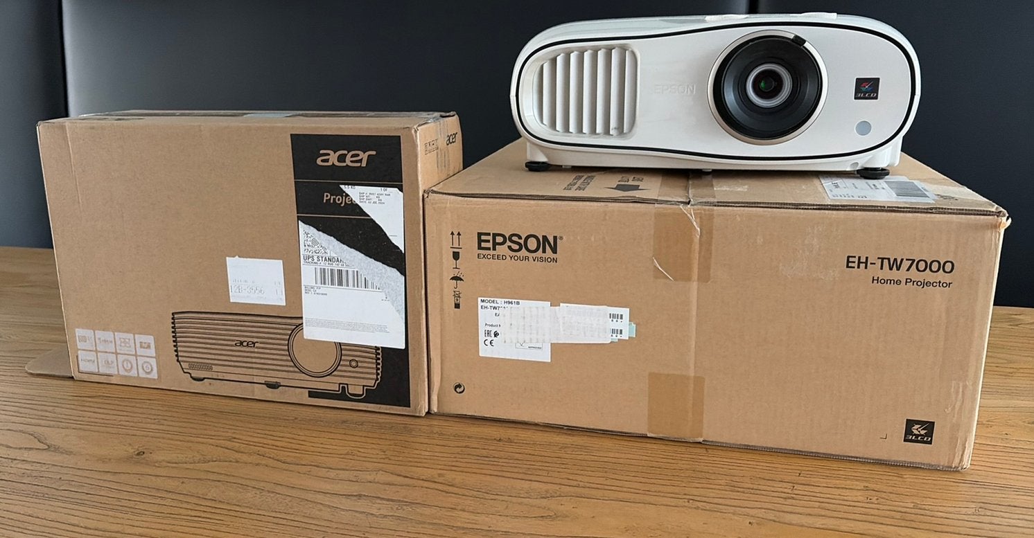 Beamers, Audio, Tv en Foto, Videobewaking, Ophalen, Gebruikt